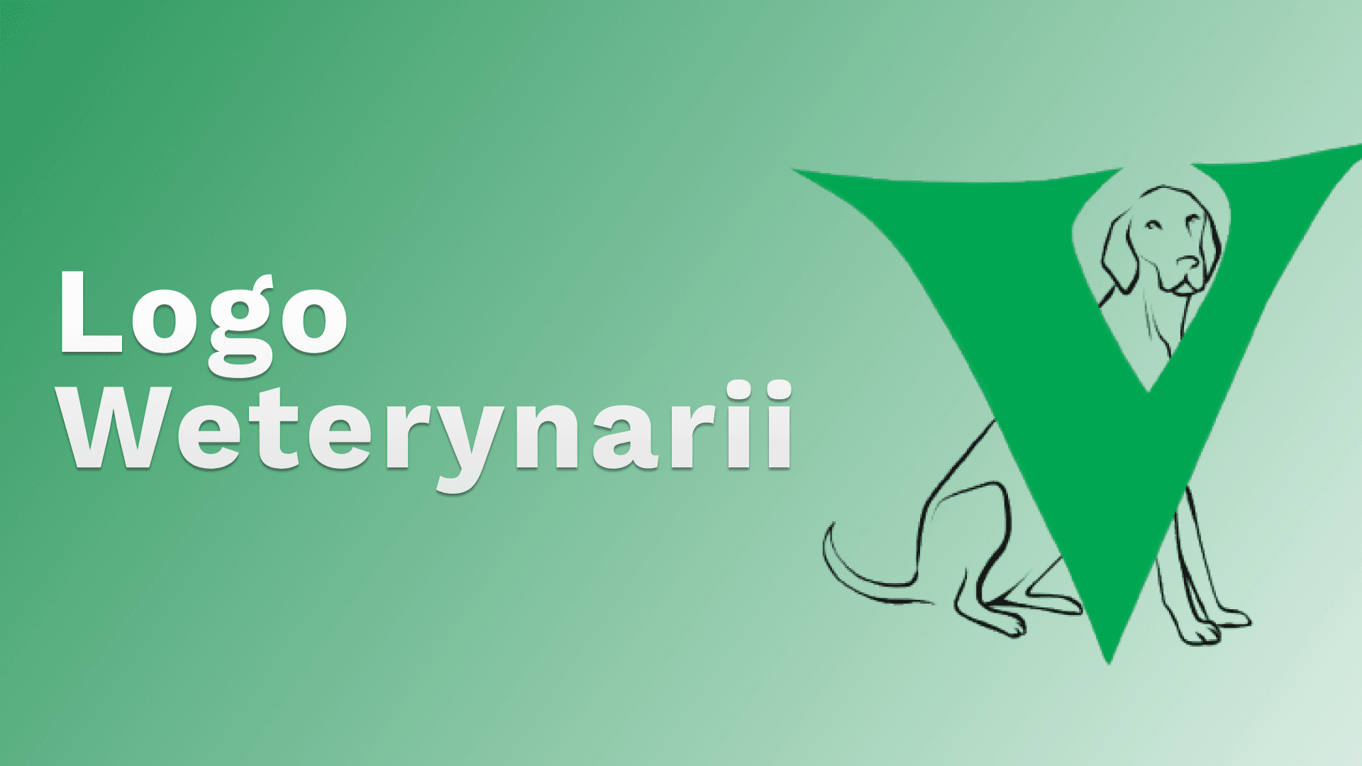 Wizualizacja loga dla weterynarii „Psi Patrol” w Gdańsku